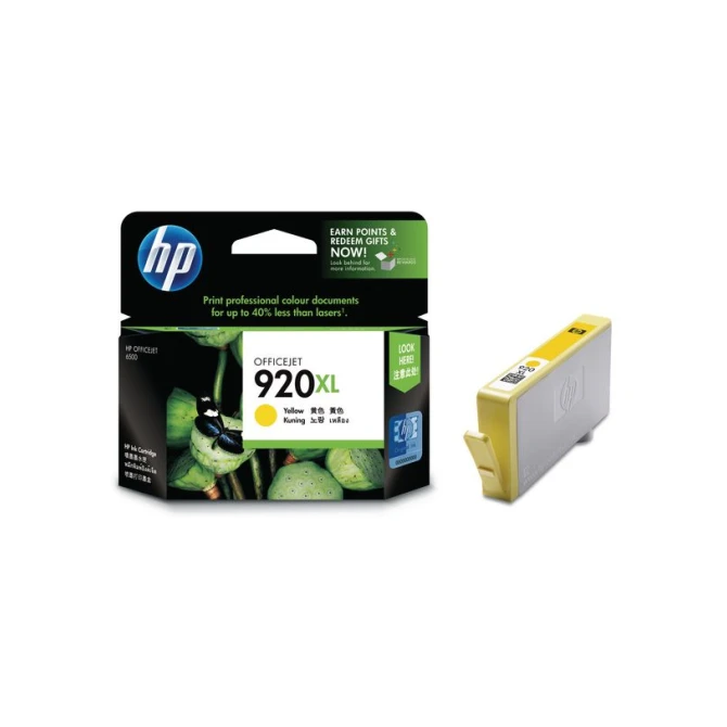 HP 920XL Inktcartridge Geel HP 920XL Inktcartridge Geel