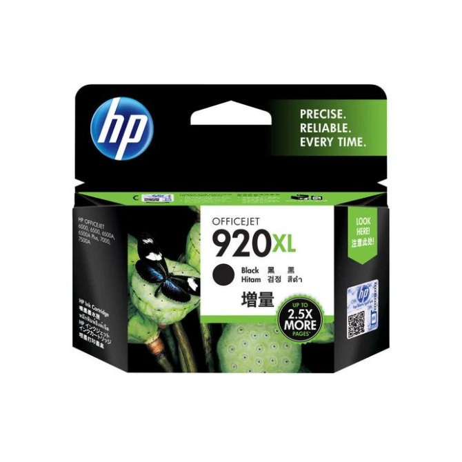 HP 920XL Inktcartridge Zwart HP 920XL Inktcartridge Zwart