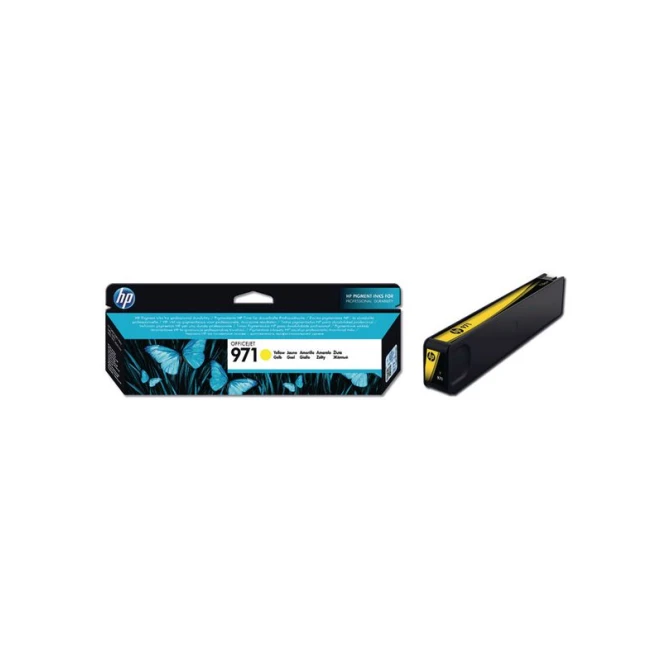 HP 971 Inktcartridge Geel HP 971 Inktcartridge Geel
