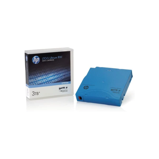 HP C7975A LTO-5 Ultrium RW Datacartridge 15 TB / 3 TB Blauw HP C7975A LTO-5 Ultrium RW Datacartridge 15 TB / 3 TB Blauw