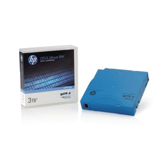 HP C7975A LTO-5 Ultrium RW Datacartridge 15 TB / 3 TB Blauw