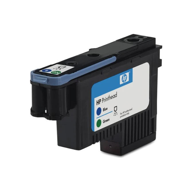 Printkop HP C9408A blauw en groen