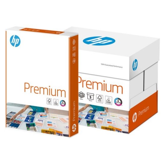 HP Premium Papier A3 80 g/m² Wit (doos 5 x 500 vel)