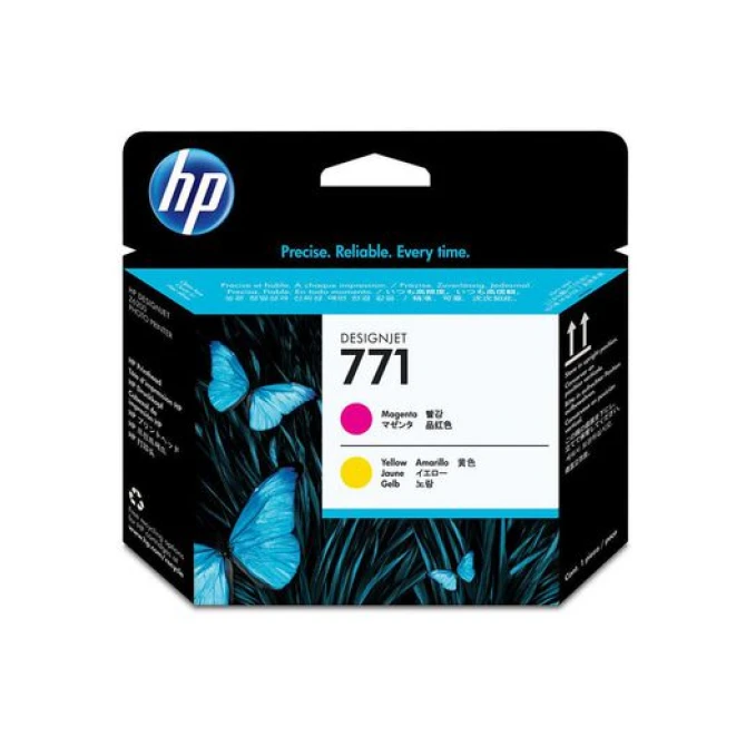 Printkop HP CE018A magenta/geel Printkop HP CE018A magenta/geel