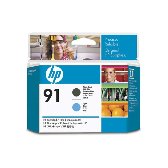 Printkop HP C9460A Type 91 zwart/cyan