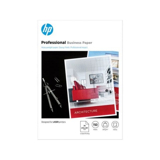 HP Professional Glossy Fotopapier A4 200 gr Wit (pak 150 vel)