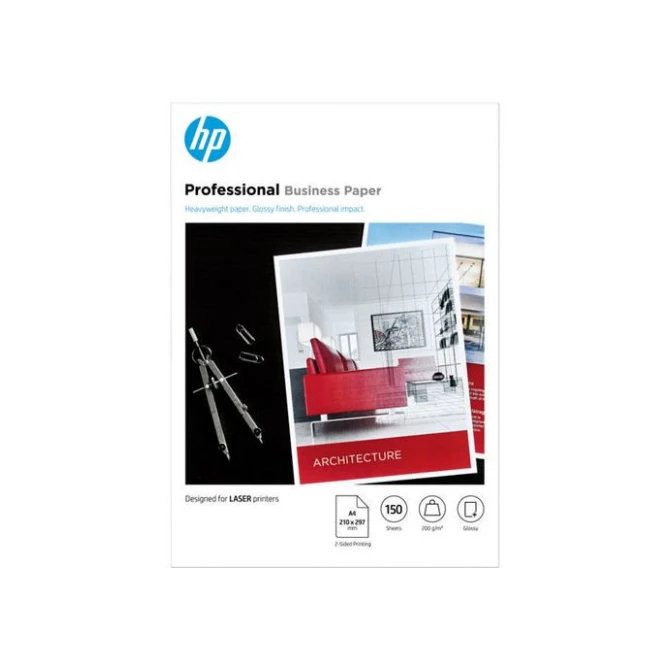 HP Professional Glossy Fotopapier A4 200 gr Wit (pak 150 vel) HP Professional Glossy Fotopapier A4 200 gr Wit (pak 150 vel)