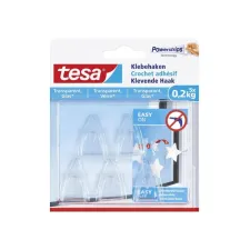TESA Haak Tesa zelfklevend 0.2kg transp/pk5 (1 pak x 5 stuks) TESA Haak Tesa zelfklevend 0.2kg transp/pk5 (1 pak x 5 stuks)