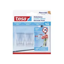 TESA Haak Tesa zelfklevend 1kg transp/pk2 TESA Haak Tesa zelfklevend 1kg transp/pk2
