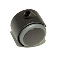 Half geremde wielen voor harde vloer 5 cm (pak 5 stuks)