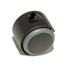 Half geremde wielen voor harde vloer 5 cm (pak 5 stuks)
