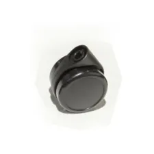 Half geremde wielen voor zachte vloer 6 cm (pak 5 stuks)