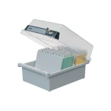 Han Kaartenbak A7 Liggend Kunststof Grijs Han Kaartenbak A7 Liggend Kunststof Grijs