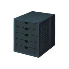 Han Ladenblok. 5 Laden. Zwart In Folie Han Ladenblok. 5 Laden. Zwart In Folie