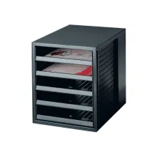 Han Ladenblok met 5 open laden zwart Han Ladenblok met 5 open laden zwart