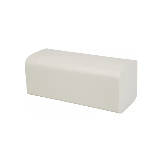 Handdoek z-fold cel 2L wit/36x20x160v
