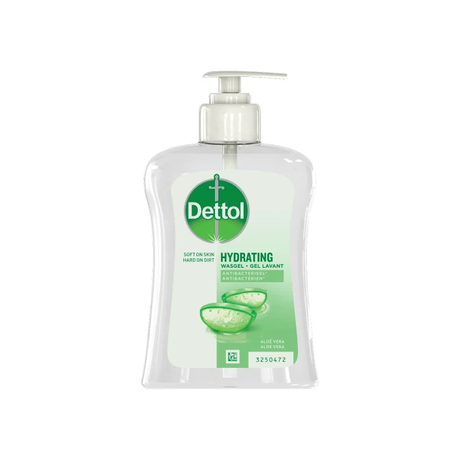 Handzeep Dettol wasgel Aloe Vera 250ml Handzeep Dettol wasgel Aloe Vera 250ml