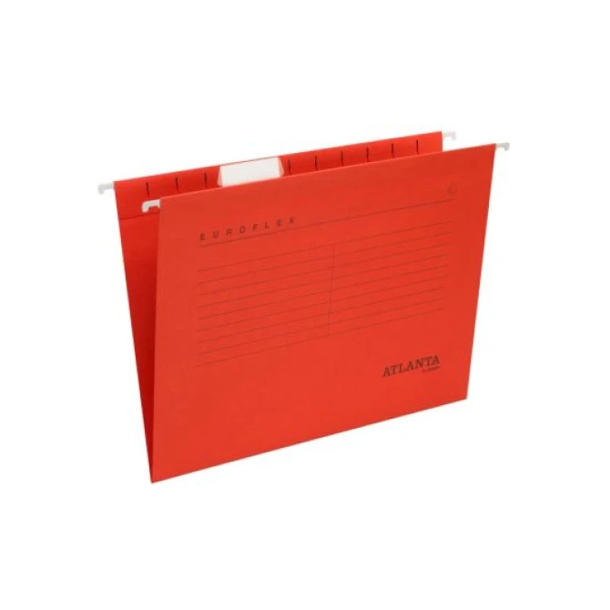 Atlanta Hangmap Euroflex A4 V-bodem rood/pk25 Atlanta Hangmap Euroflex A4 V-bodem rood/pk25