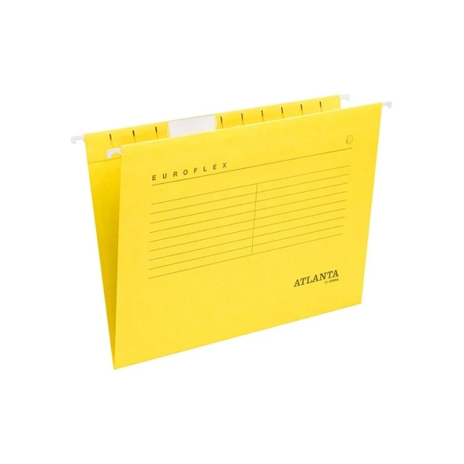 Hangmap vert Euroflex A4 geel (25 stuks)
