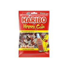 Haribo Snoep Haribo happy cola 250gr/ds10 Haribo Snoep Haribo happy cola 250gr/ds10