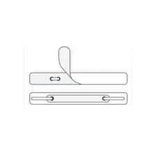 Hechtstrip zelfklevend wit (pak 100 stuks) Hechtstrip zelfklevend wit (pak 100 stuks)