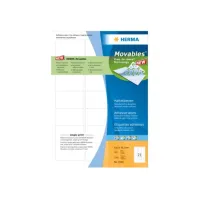 HERMA Adresetiket A4 Afneembaar 63.5 x 38.1 mm 21 etiketten per vel (100 vel) (pak 2100 stuks) HERMA Adresetiket A4 Afneembaar 63.5 x 38.1 mm 21 etiketten per vel (100 vel) (pak 2100 stuks)
