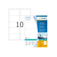 HERMA Adresetiketten 991 x 57 mm 1000 stuks wit (pak 1000 stuks)