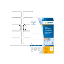 HERMA Bedrukbare naam-/textieletiketten 80x50 mm wit (pak 250 stuks)