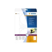 HERMA CD-etiketten diameter 116 mm maxi wit (pak 50 stuks)