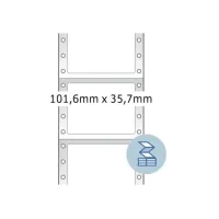 HERMA Computeretiketten 1016x357 mm 1-baan (pak 4000 stuks) HERMA Computeretiketten 1016x357 mm 1-baan (pak 4000 stuks)