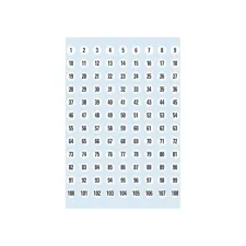 HERMA Decoratiesticker nummers 1-540 8mm pak 10 stuks (pak 5 vel) HERMA Decoratiesticker nummers 1-540 8mm pak 10 stuks (pak 5 vel)