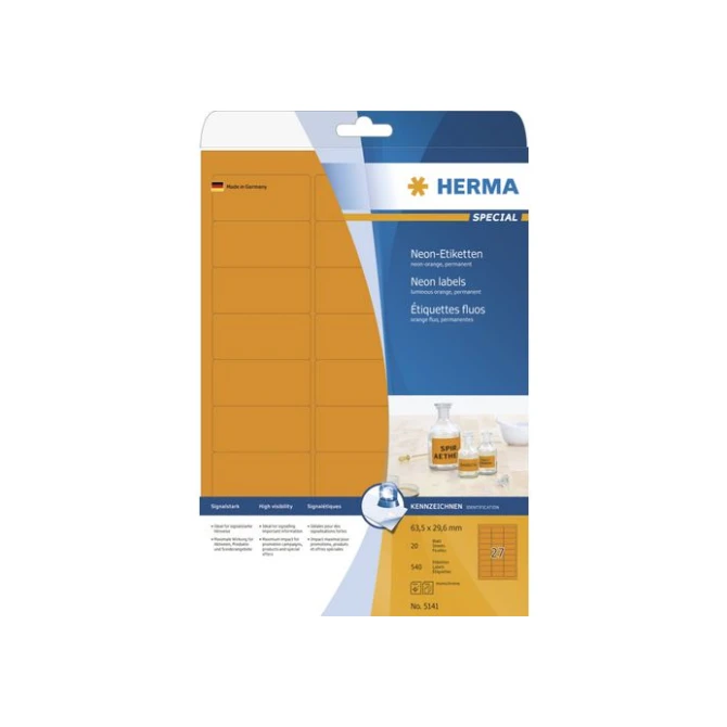 HERMA Etiket (pak 540 stuks) HERMA Etiket (pak 540 stuks)