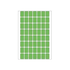 HERMA Etiketten 12 x 18 mm 1792 stuks groen (pak 1792 stuks)