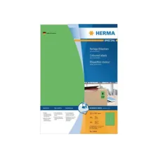 HERMA Etiketten 210 x 297 mm 100 stuks groen (pak 100 stuks)