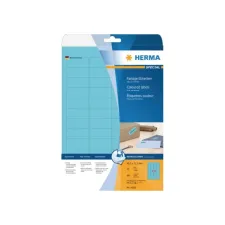 HERMA Etiketten 457 x 212 mm 960 stuks blauw (pak 960 stuks)