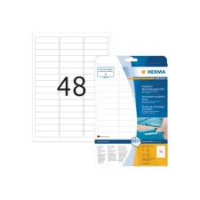 HERMA Etiketten 635 x 169 mm 1200 stuks wit (pak 1200 stuks)