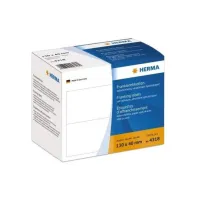 HERMA Frankeeretiketten 130 x 40 mm 500 vellen 2 etiketten per vel wit (pak 1000 stuks)