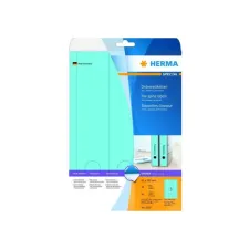 HERMA Gekleurde rugetiketten 61x297mm blauw (pak 60 stuks) HERMA Gekleurde rugetiketten 61x297mm blauw (pak 60 stuks)