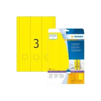 HERMA Gekleurde rugetiketten 61x297mm geel (pak 60 stuks) HERMA Gekleurde rugetiketten 61x297mm geel (pak 60 stuks)