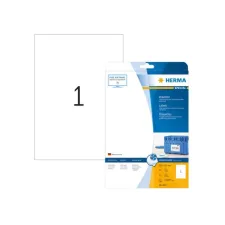 HERMA Inkjet-etiketten 210x297 mm (pak 25 stuks) HERMA Inkjet-etiketten 210x297 mm (pak 25 stuks)