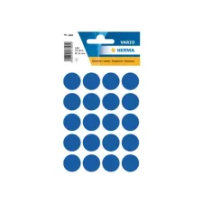HERMA Markeer punten diameter 19 mm rond donkerblauw (pak 100 stuks) HERMA Markeer punten diameter 19 mm rond donkerblauw (pak 100 stuks)