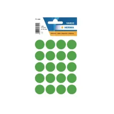 HERMA Markeer punten diameter 19 mm rond donkergroen (pak 100 stuks) HERMA Markeer punten diameter 19 mm rond donkergroen (pak 100 stuks)