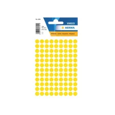 HERMA Markeer punten diameter 8 mm rond geel (pak 540 stuks)