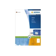 HERMA Premium permanent papieretiket 210 x 297 mm 100 vellen 1 etiket per A4-vel wit (pak 100 stuks)