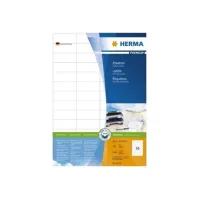 HERMA 4273 Etiket Premium permanent 52,2x21,2mm 100 vellen 56 etiketten per vel wit (pak 5600 stuks) HERMA 4273 Etiket Premium permanent 52,2x21,2mm 100 vellen 56 etiketten per vel wit (pak 5600 stuks)