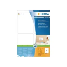 HERMA Premium permanent papieretiket 991 x 139 mm 100 vellen 4 etiketten per A4-vel wit (pak 400 stuks) HERMA Premium permanent papieretiket 991 x 139 mm 100 vellen 4 etiketten per A4-vel wit (pak 400 stuks)