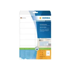 HERMA Premium permanent papieretiket 991 x 381 mm ronde hoek wit (pak 350 stuks) HERMA Premium permanent papieretiket 991 x 381 mm ronde hoek wit (pak 350 stuks)