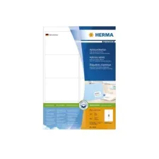 HERMA Premium permanent papieretiket 991 x 677 mm 100 vellen 8 etiketten per A4-vel wit (pak 800 stuks) HERMA Premium permanent papieretiket 991 x 677 mm 100 vellen 8 etiketten per A4-vel wit (pak 800 stuks)