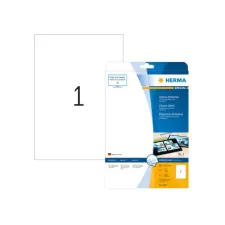 HERMA Special Etiket LC 210 x 297 mm Glossy Wit (pak 25 stuks) HERMA Special Etiket LC 210 x 297 mm Glossy Wit (pak 25 stuks)