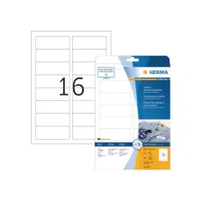 HERMA Special Textieletiketten voor naamlabels 89 x 34 mm Wit (pak 320 stuks) HERMA Special Textieletiketten voor naamlabels 89 x 34 mm Wit (pak 320 stuks)